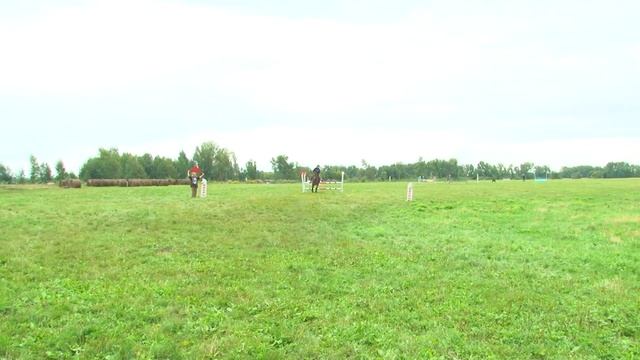 Соревнования по конному спорту прошли в 7-ми километрах от Бийска (20.08.25г., Бийское телевидение)