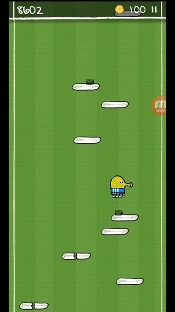 doodle jump soccer ⚽️ record 18144