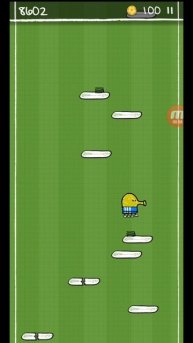 doodle jump soccer ⚽️ record 18144