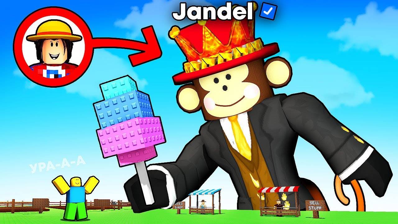 Я Притворился РАЗРАБОТЧИКОМ Grow a Garden стал JANDEL и ЗАТРОЛЛИЛ ИГРОКОВ в Роблокс!