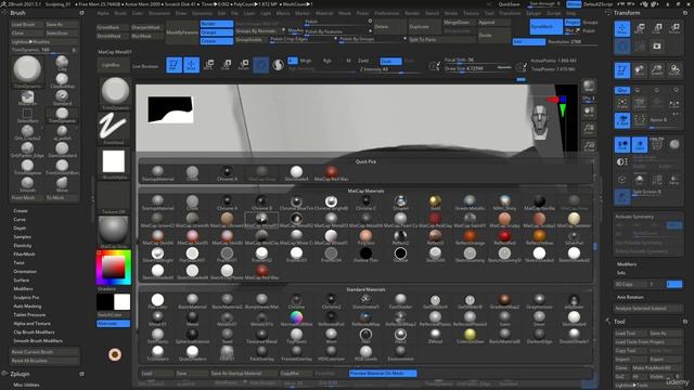 2 -Metal Sculpting First Pass