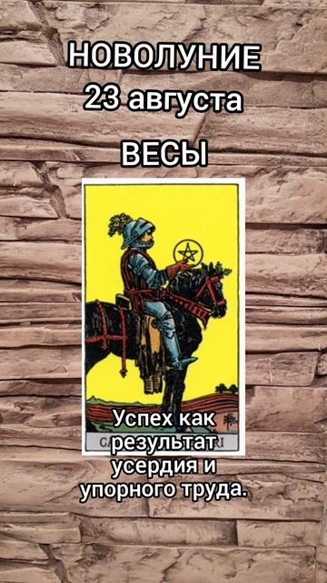 Новолуние 23 августа совет карт таро для Львов Дев Весов Скорпионов