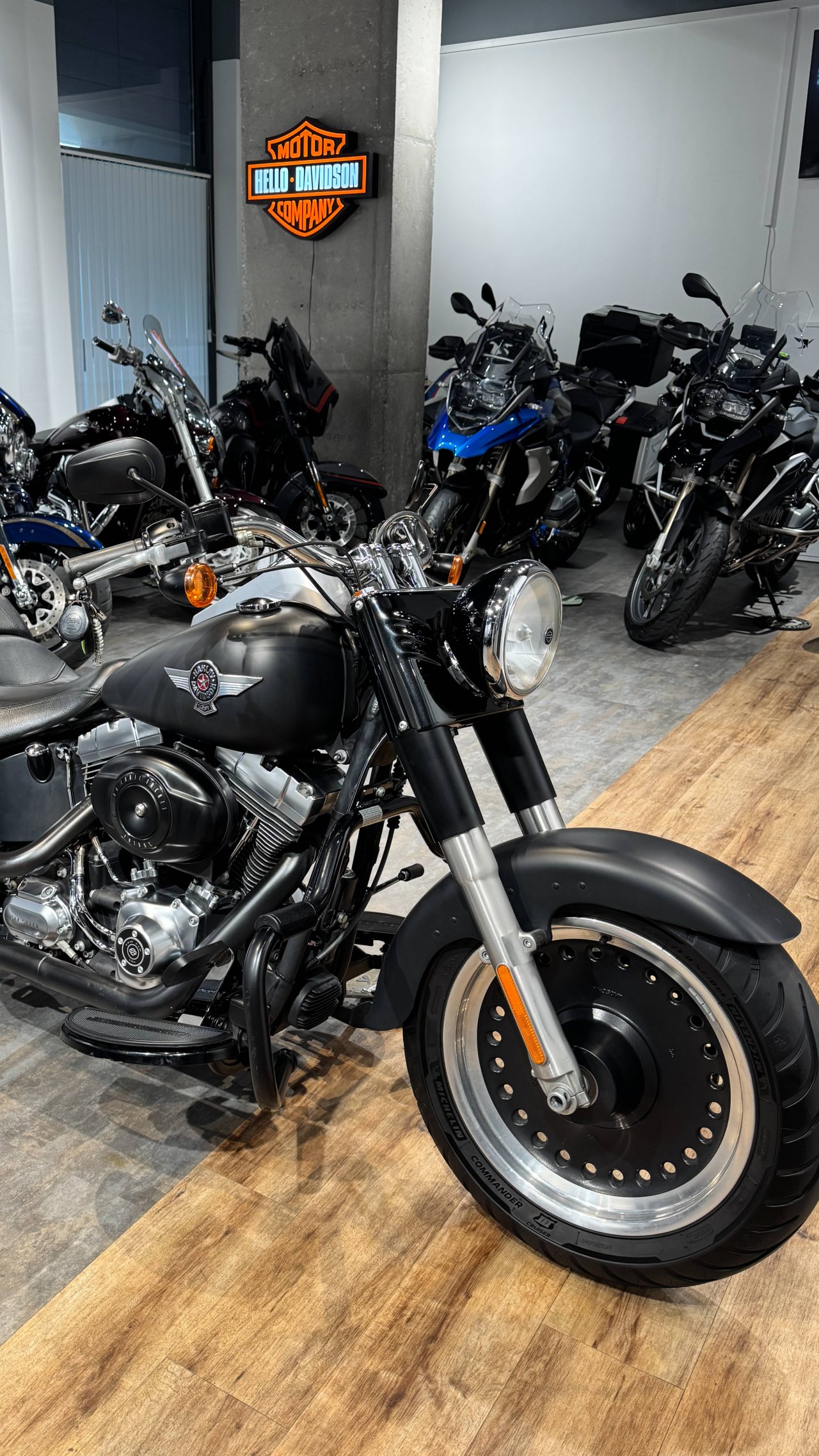 2014 HD Fat Boy ABS Black Matt