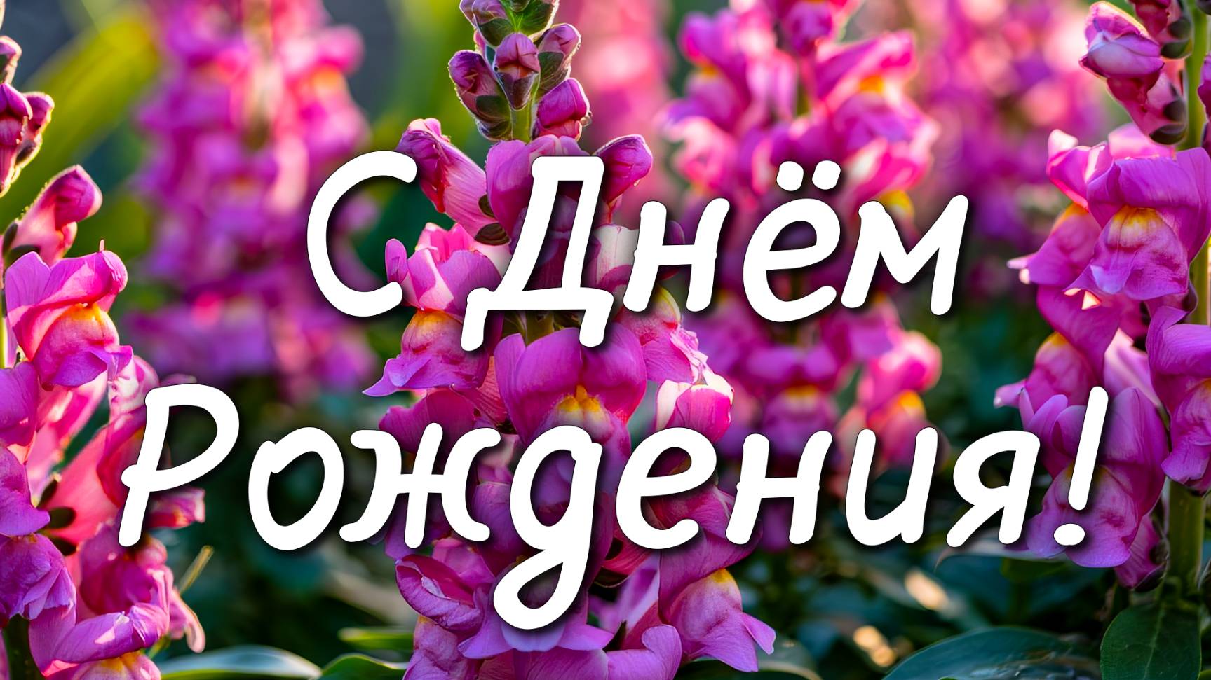 🎉 Поздравление с Днём Рождения 🎂 Красивое поздравление для любимых людей 💖