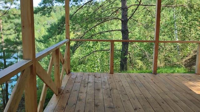 База #Оазис. Наша огромная терраса. #Абрашинский #карьер