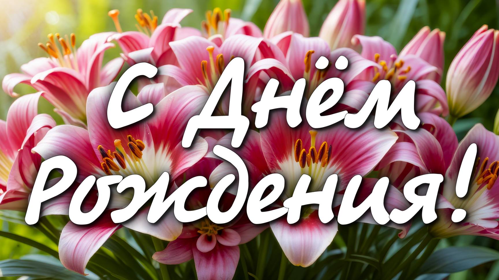 🎉 Поздравление с Днём Рождения 🎂 Красивое поздравление для любимых людей 💖