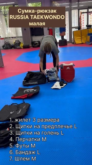 Сравнение сумок и рюкзаков для экипировки тхэквондо.