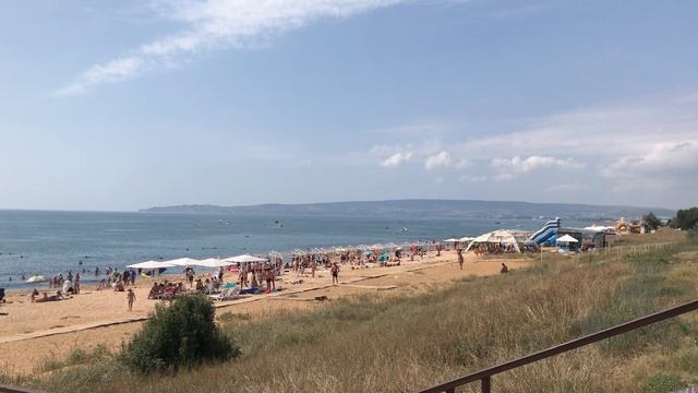 Пляжи в п.Береговое (Феодосия), Крым
