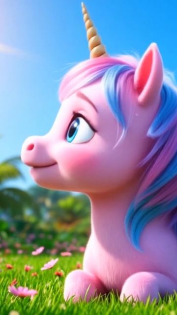 Единорожка - Весёлый Мультик , смотри мультик на канале Дружно Весело Растём