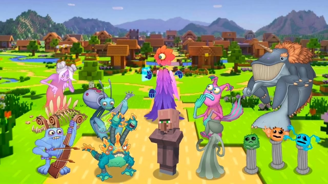 Остров Деревни - Вся Песня (My Singing Monsters, Мои Поющие Монстры, Msm, Мсм)