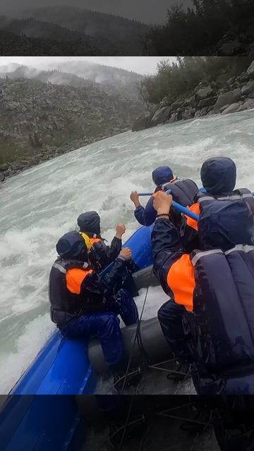 Средняя Катунь два дня с компанией Под Рюкзаком #Алтай #рафтинг #экстрим #shorts