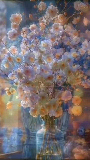 Цветочное настроение под музыку Поля Мориа .