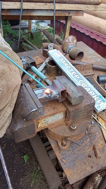 Тест электродов по профтрубе