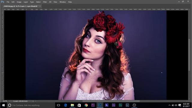 Добавление аппетитных цветовых бликов и оттенков в Photoshop