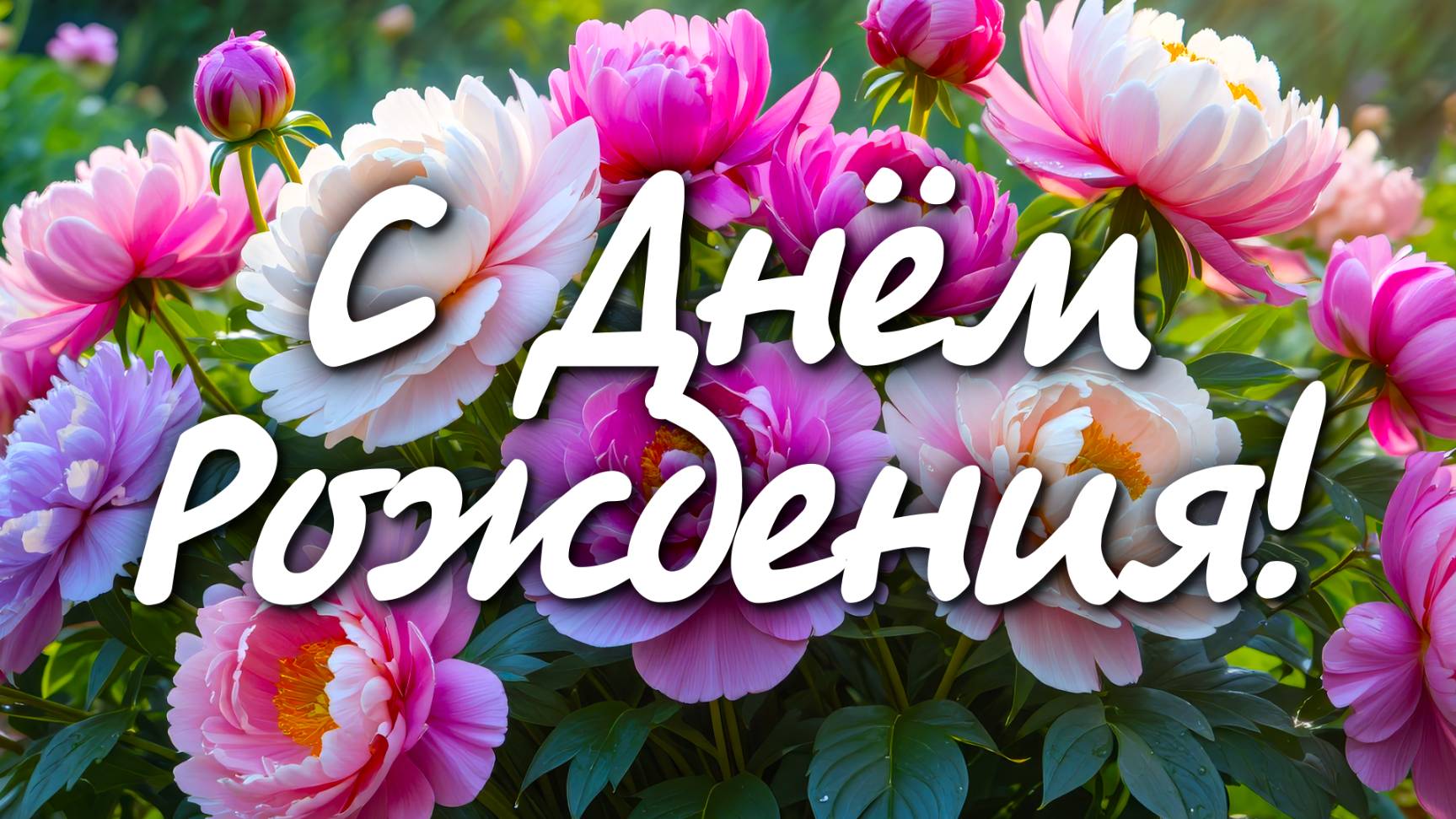 🎉 Поздравление с Днём Рождения 🎂 Красивое поздравление для любимых людей 💖