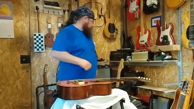 Слайд гитары. Тест