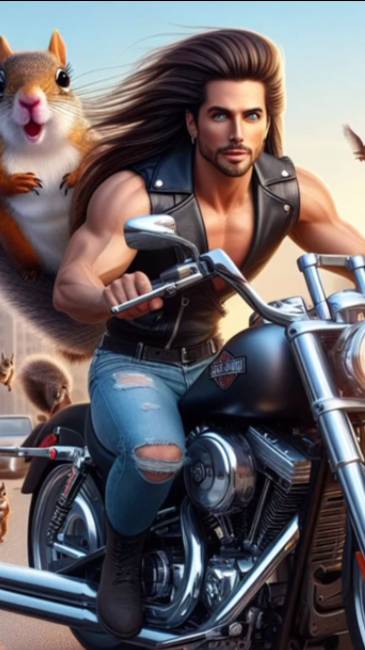 игра с мячом, довольны все...!😆