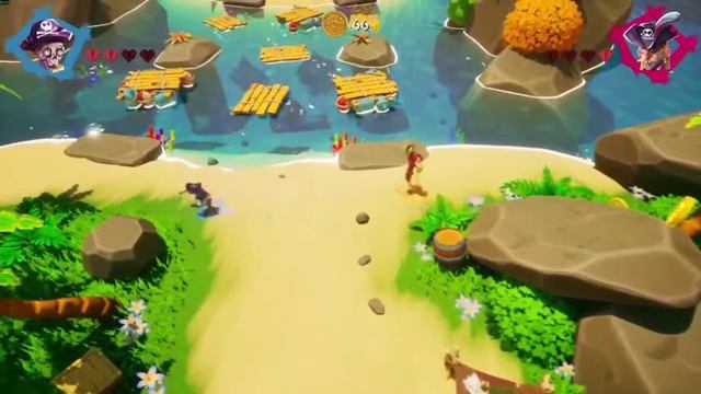 В Steam отличная ХАЛЯВА: Unknowz можно забрать бесплатно — это кооператив про пиратов на двоих.