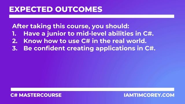 005. Каких результатов следует ожидать?