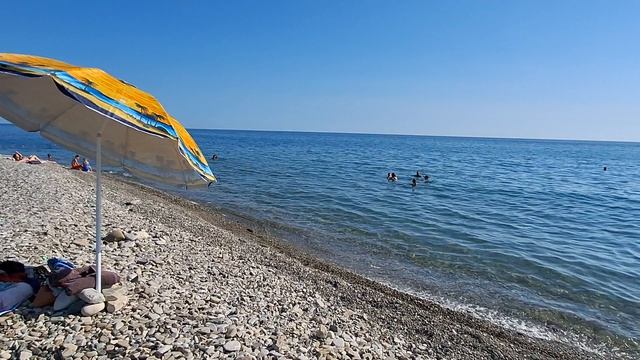 СОЧИ 2025 ЛУЧШИЙ ПЛЯЖ И НАРОДА НЕМНОГО