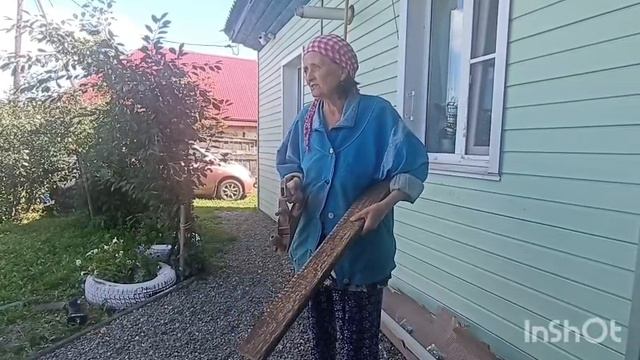 Влог Бабушка работает/делаем калитку/Алтайский край августа 2025