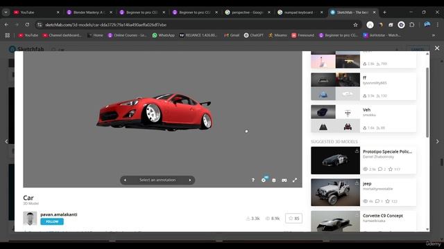 Cgi Ads 01  A Car on the Road