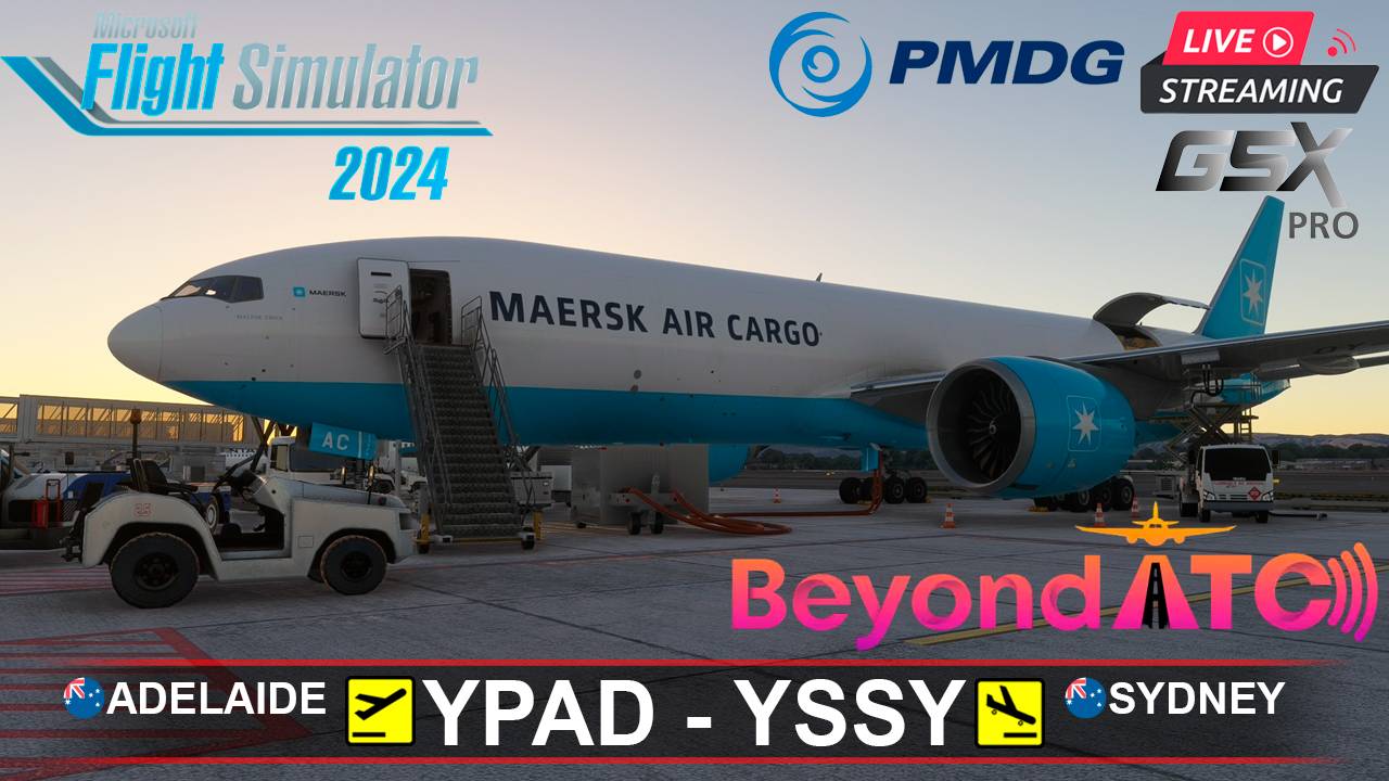 ✈️ С ГРУЗОМ ПО АВСТРАЛИИ | MSFS2024 | PMDG BOEING 777F | BeyondATC | GSXpro