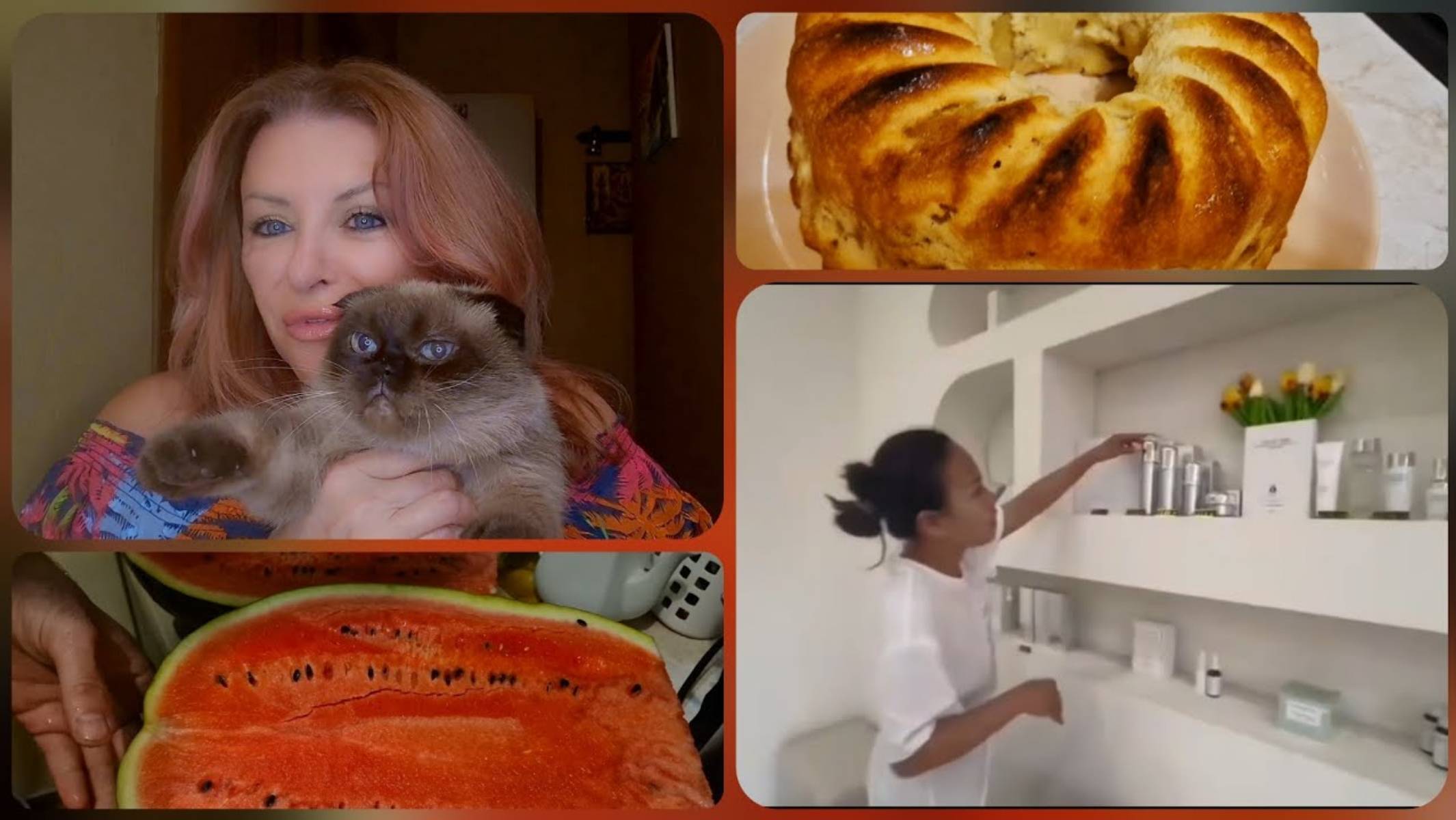 Милая Мила. Чем я крашу волосы,Лелик вывихнул ногу😟,салон Мо.