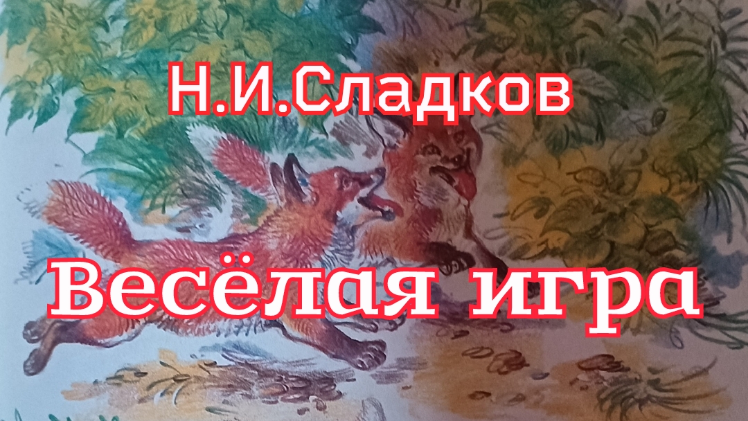 Рассказ «Весёлая игра» Н.И.Сладков