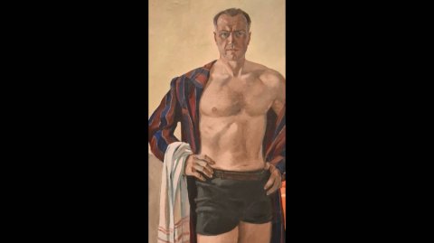 А. Дейнека. Автопортрет. 1948