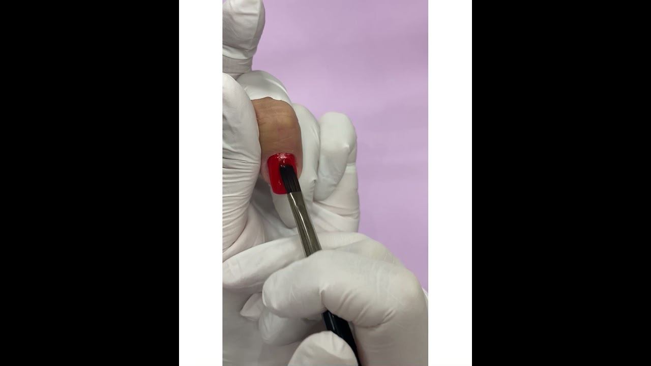 Как нанести гель лак быстро #shorts #nails #nailart #верхниеформы