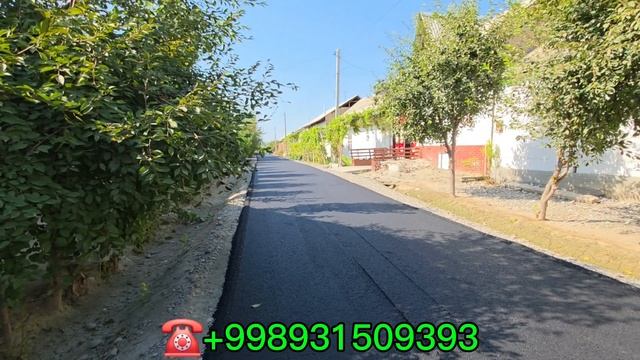 УЗБЕК МУСОФИРЛАР КИЛГАН ИШИ МАХАЛЛАНИ АСФАЛЬТ КИЛИШТИ