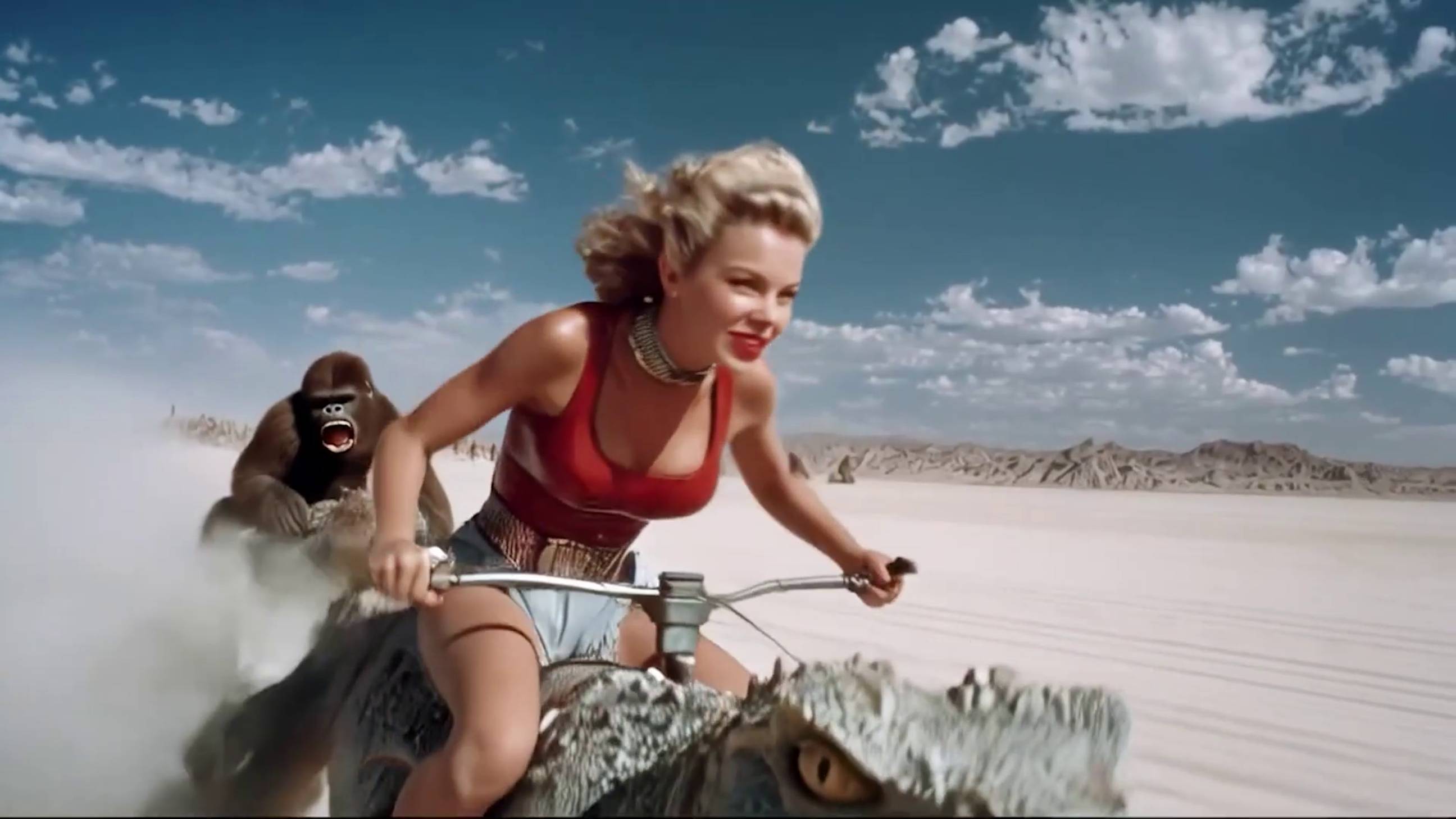 Музыкальные ретро-гонки 50-х