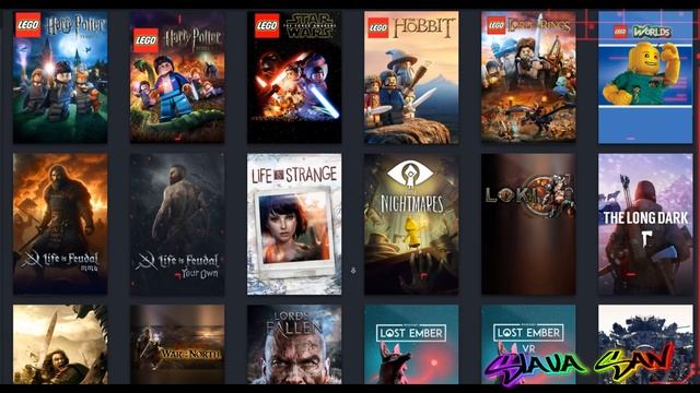 Коллекция игр в Steam