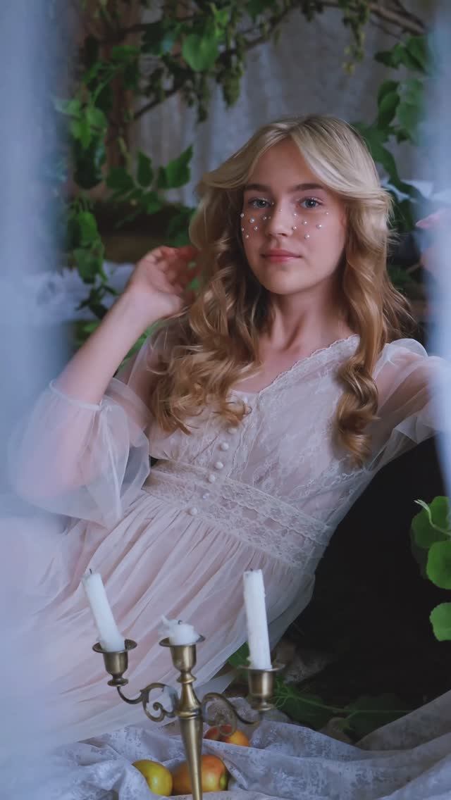 Backstage с фотопроекта "Нимфы"