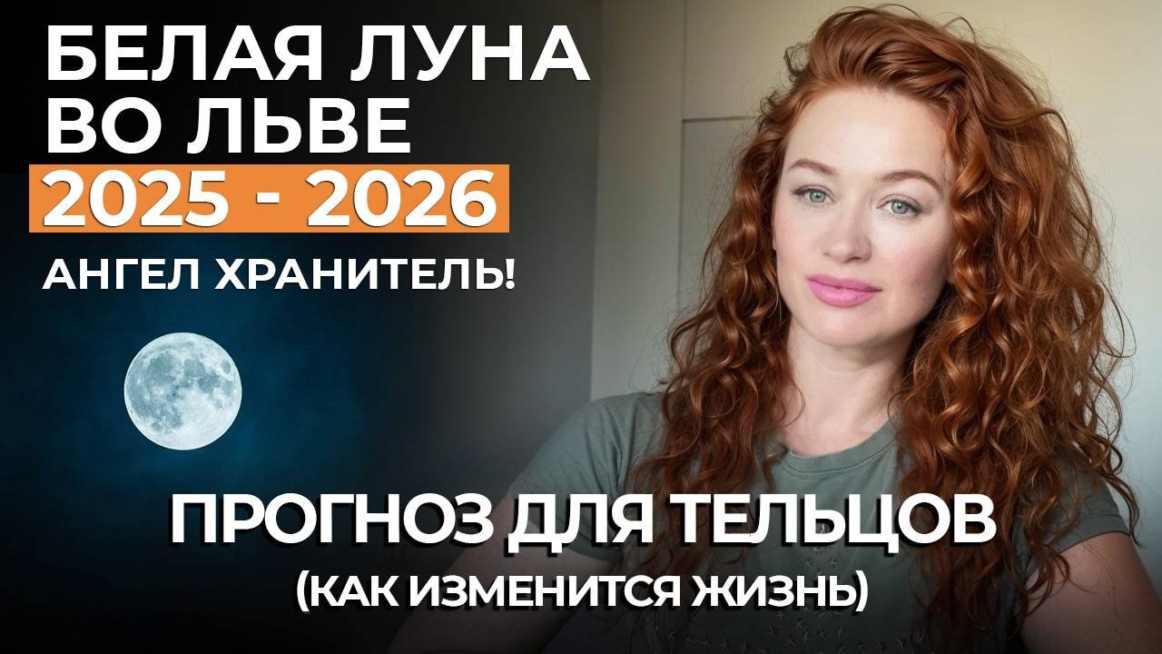 Белая Луна во Льве ТЕЛЬЦЫ УГРОЗА БУМЕРАНГА! ! АНГЕЛ ХРАНИТЕЛЬ РОД СЕМЬЯ. ВЛИЯНИЕ НА 7 ЛЕТ!