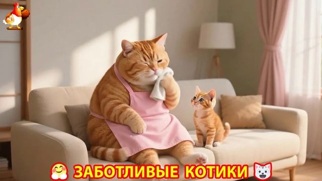 Заботливые котики спешат на помощь 😸😹😻 (261)