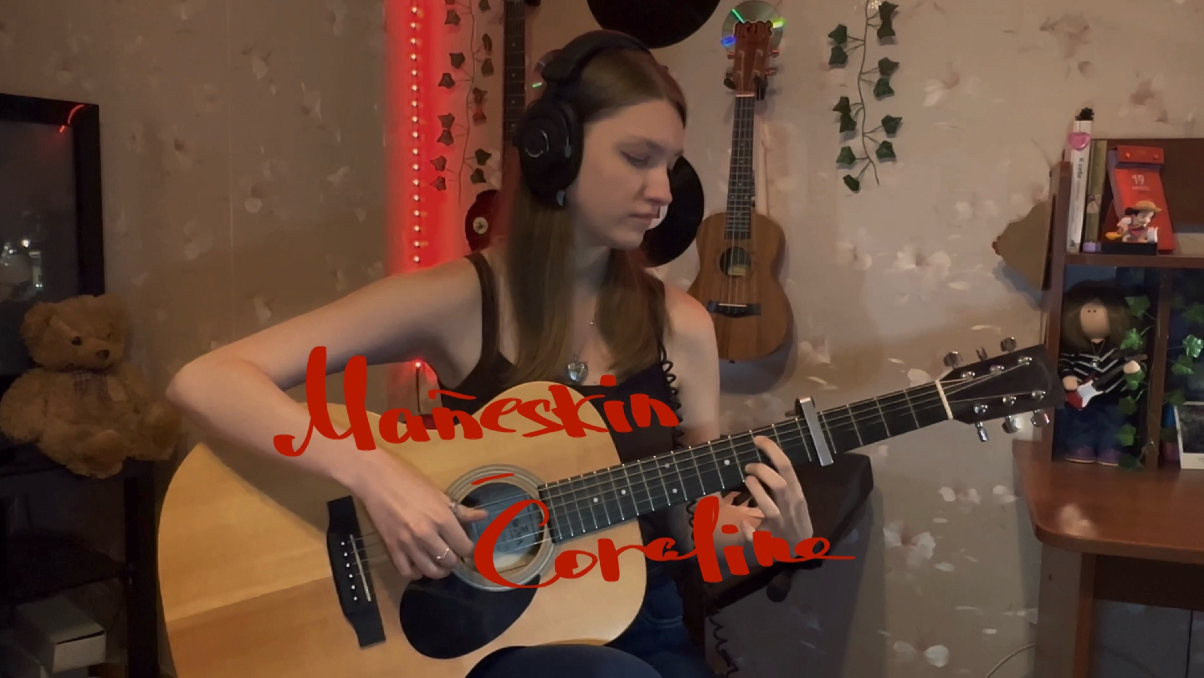 Moneskin - Coraline acoustic guitar cover