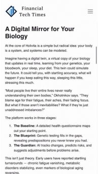 Holivita предлагает изменить сценарий: старение — не неизбежность