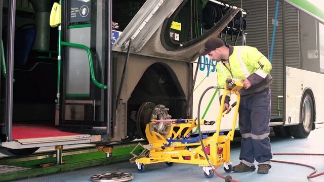 Система Tulip BrakeMate для обслуживания ступиц грузовых автомобилей, автобусов, прицепов