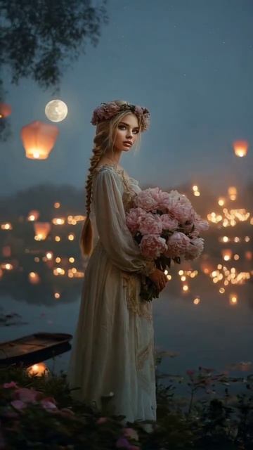 Красивое видео из нейросети