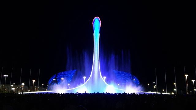 Поющий фонтан в Сочи, часть 4