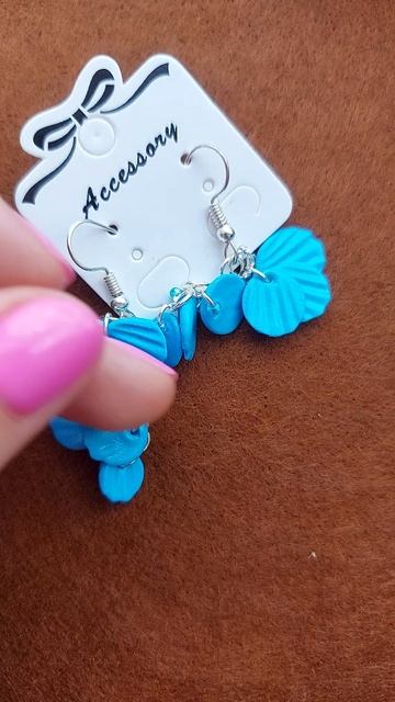 Серьги ракушки🐚🏖️