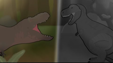 Точный Тираннозавр Рекс vs Ретро Тираннозавра Рекса