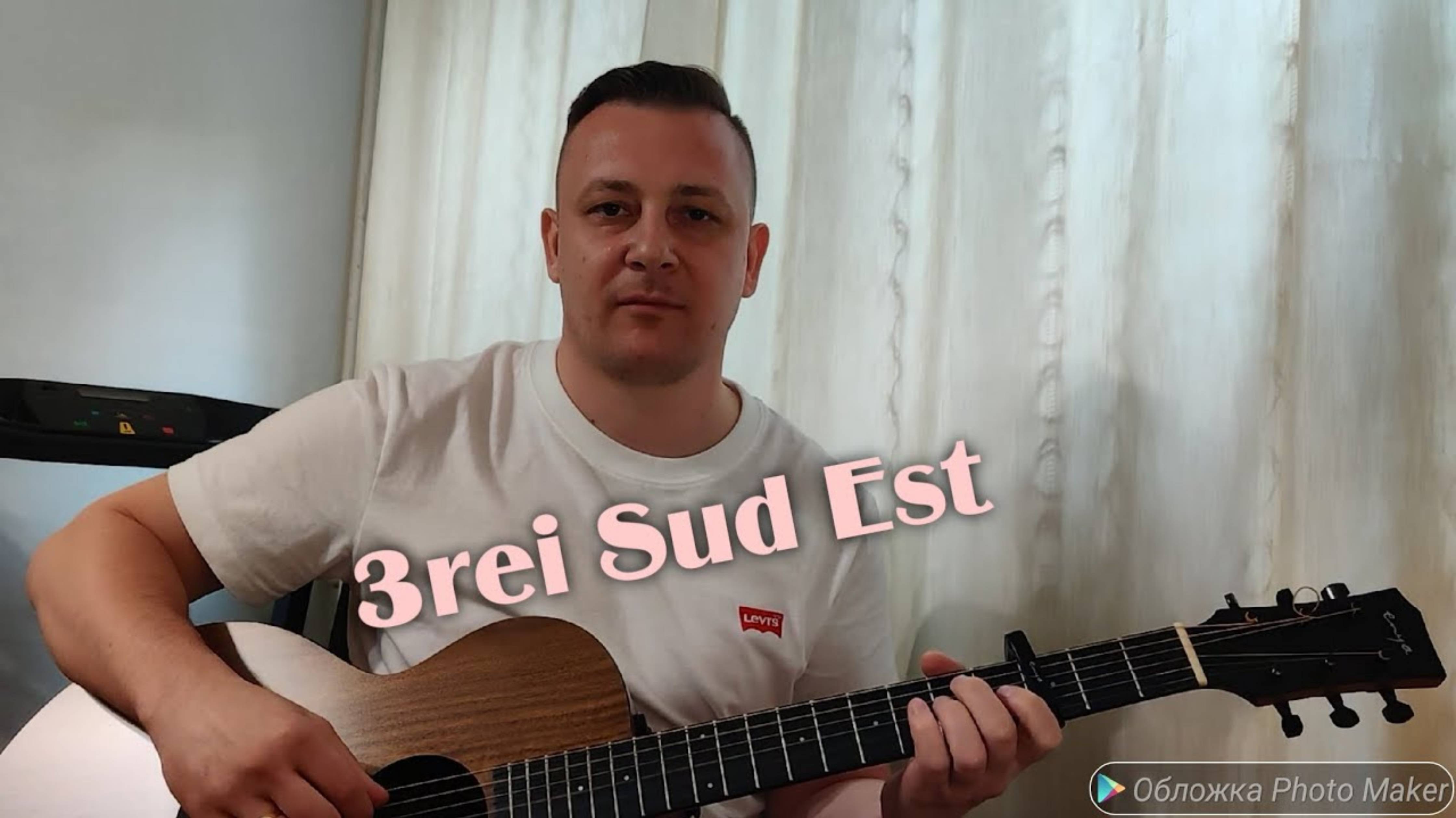 3rei Sud Est - Te Aştept Să Vii. Cover La Chitară #treisudest #coverguitar #eugenbunescu