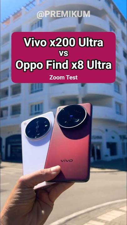 Vivo x200 Ultra vs Oppo Find x8 Ultra: BEST CAMERA Zoom Test!