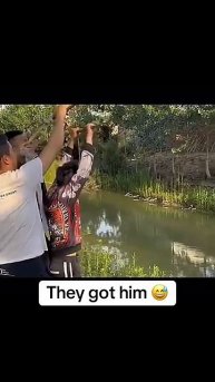 Шутка с тарзанкой!