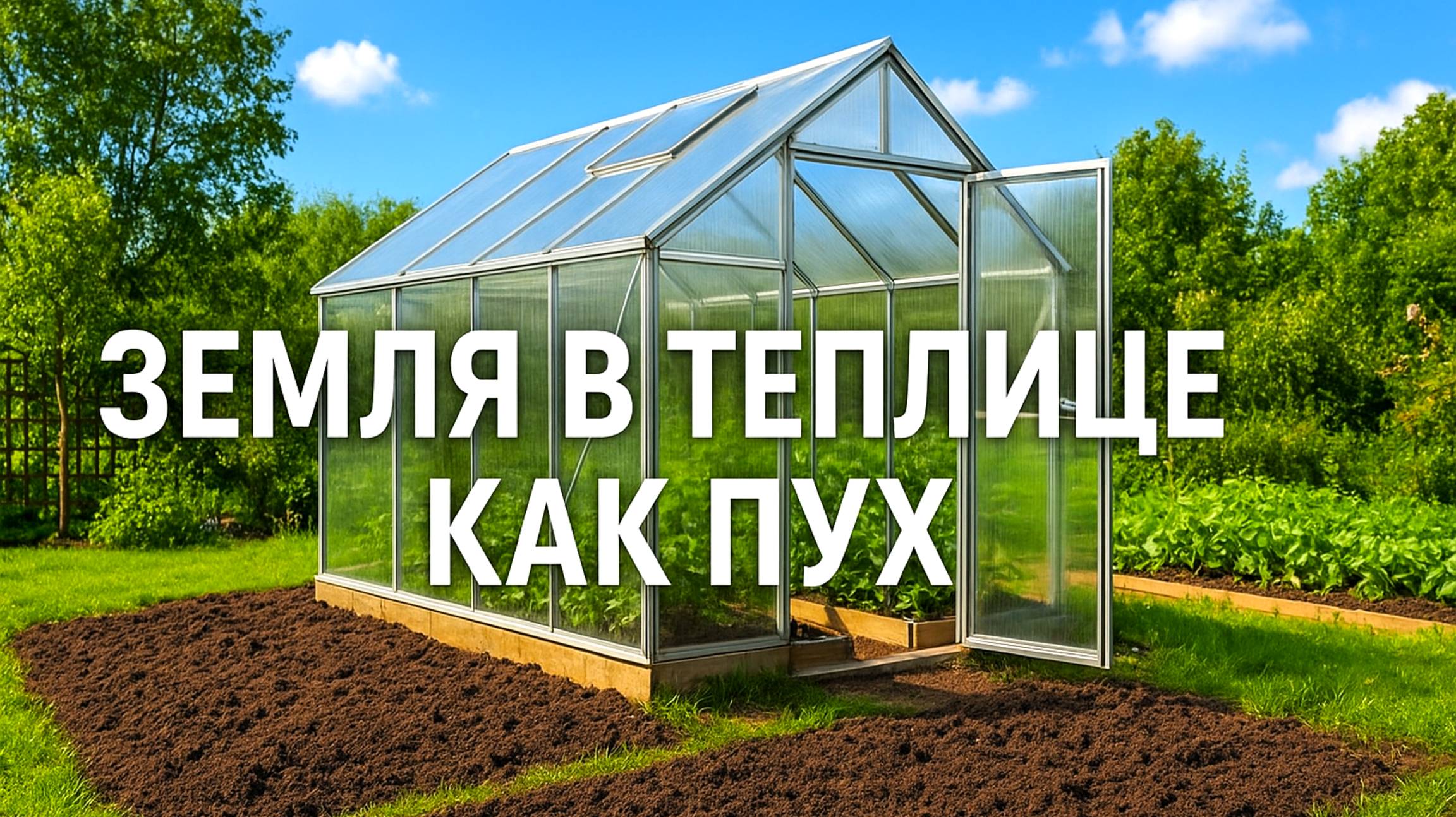 Секрет плодородной земли: что я вношу в теплицу осенью!