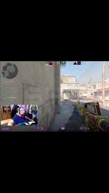 Counter Strike 2 Бабушка Ольга Валит Всех #Shorts #Шортс #CS2 #CounterStrike2 #i_OlgaCS2
