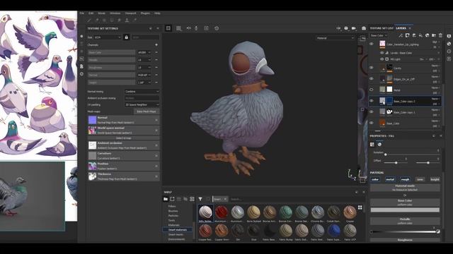 Full Video - Stylized Pigeon - Part 3
